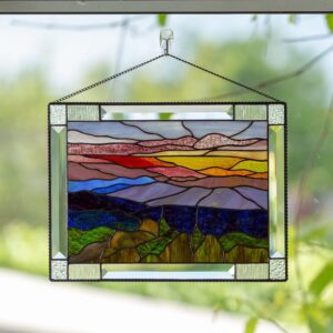 Modern stained glass art